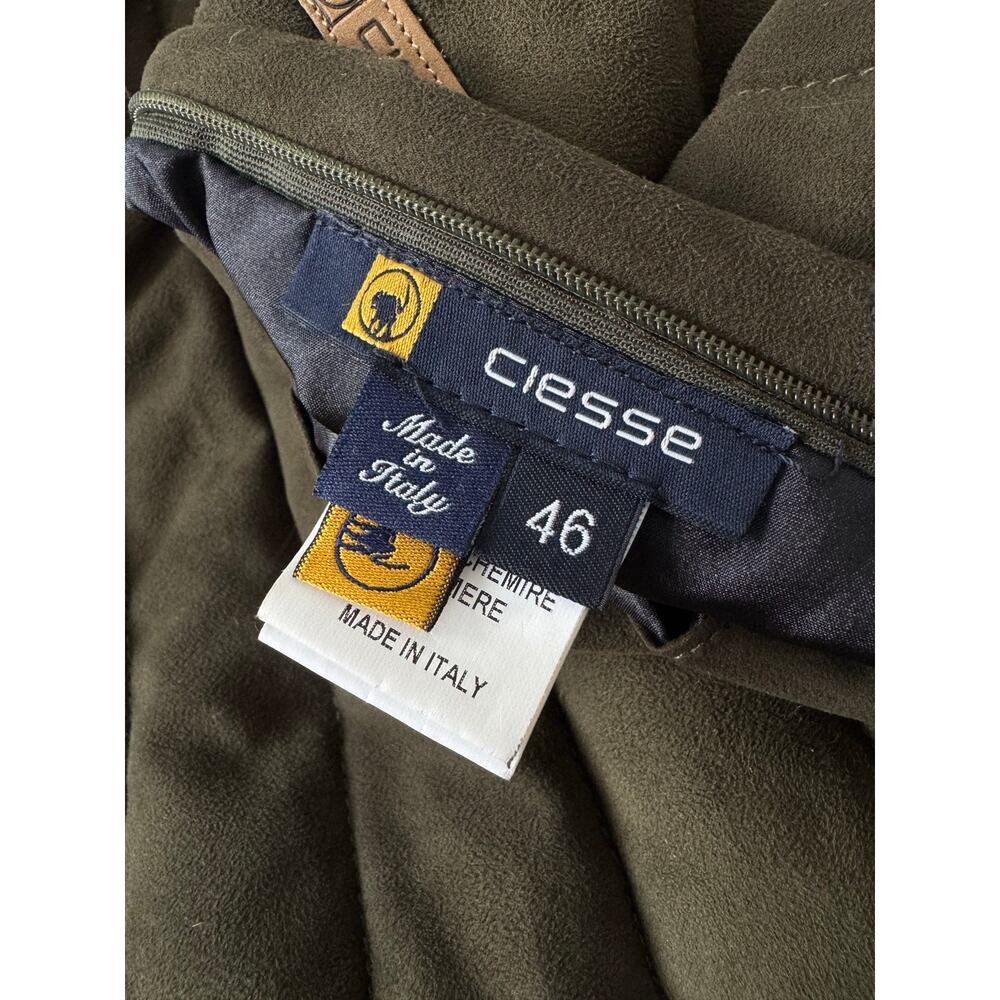 Ciesse Reversible Cashmere Quilted Down Vest - Picture 6 of 8